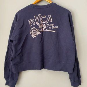 RVCA cropped boxy crewneck